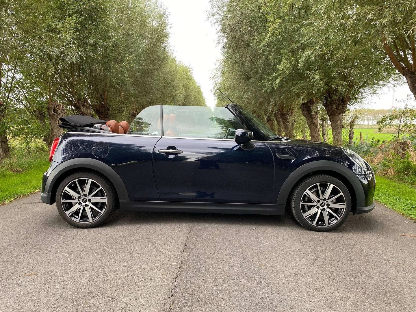 MINI Cabrio Cooper Leder bruin,Sportzetels,Verwarmde zetels,, Achat, Entreprise, Cabriolet, Boîte manuelle