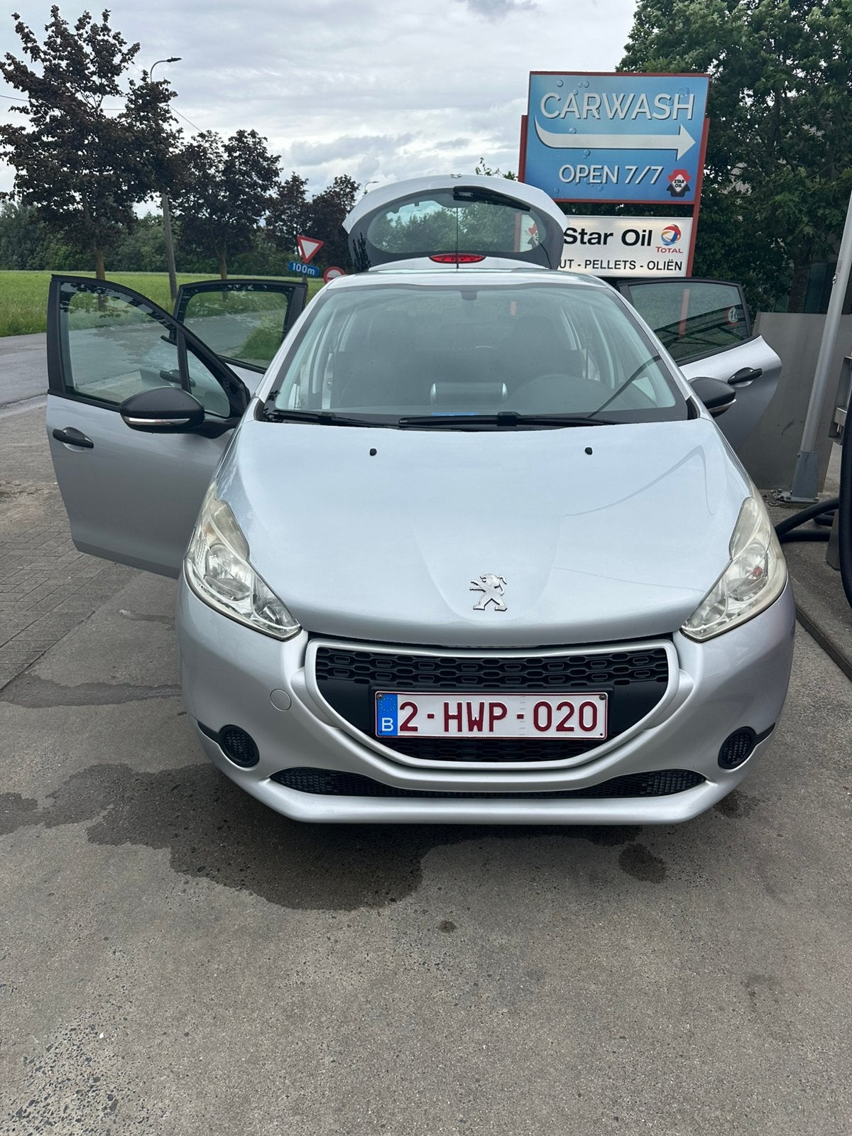 Auto te koop, Autos, Peugeot, Argent ou Gris, Achat, Noir, 5 portes
