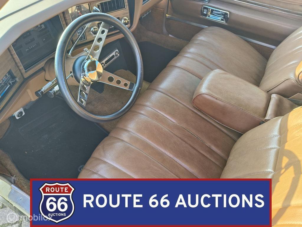 Buick Electra 225 Coupe | 1973 | Route 66 Auctions, Zwart, Bedrijf, Handgeschakeld, Buick