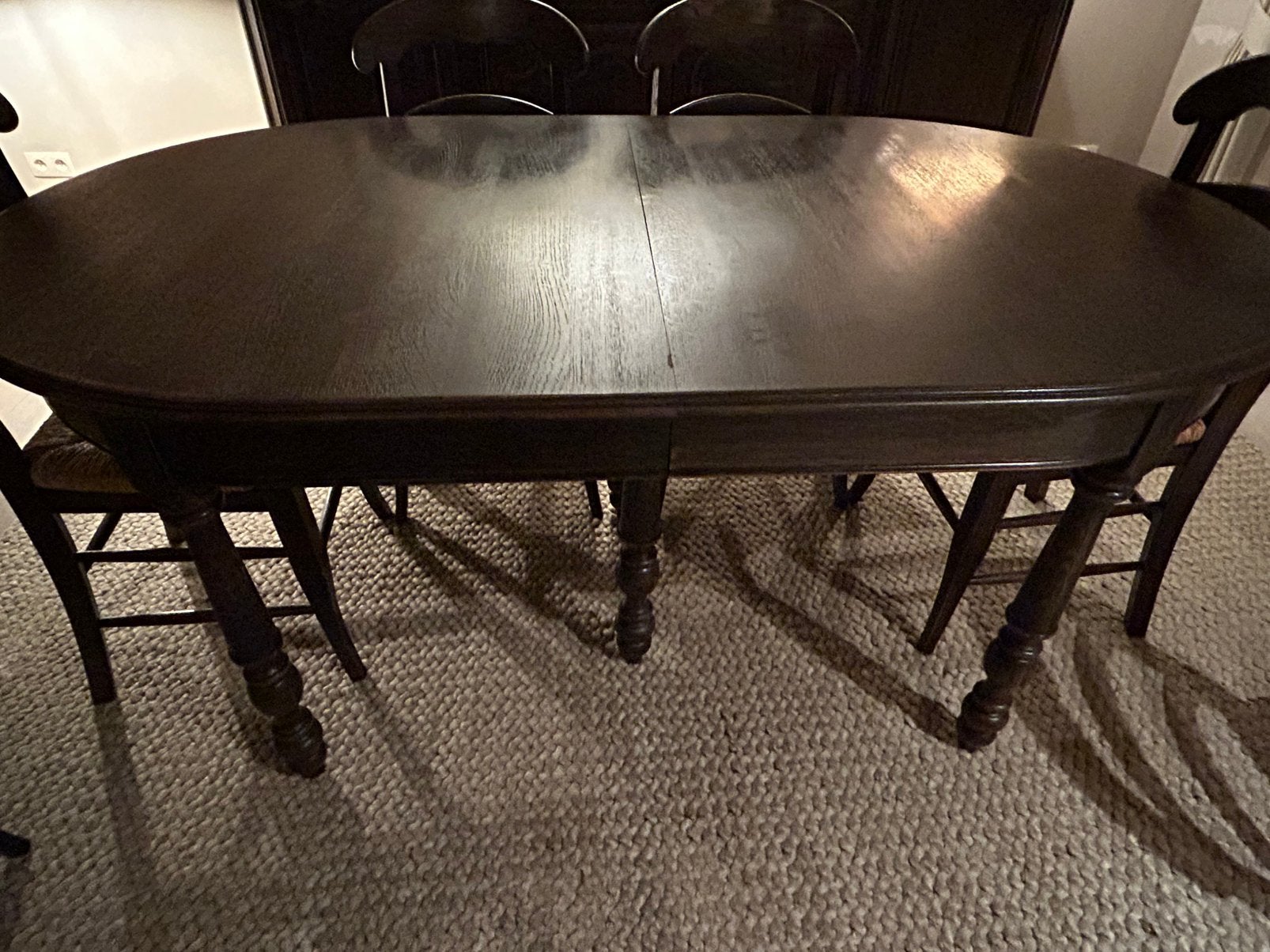 Eetkamer tafel volledige eetkamer, Huis en Inrichting, Ophalen, Zo goed als nieuw