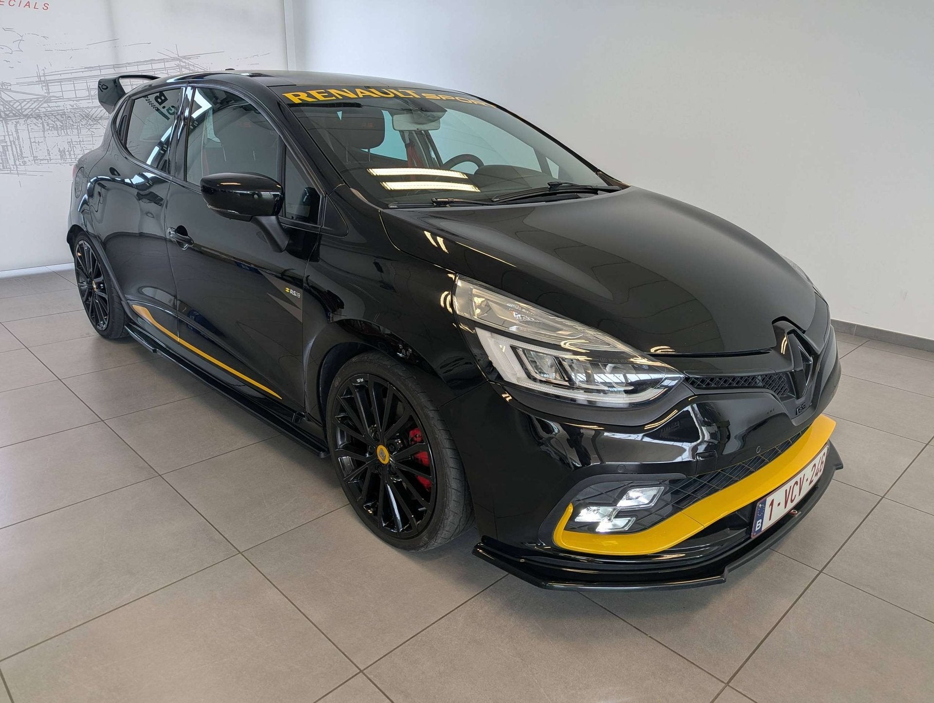 Renault Clio Clio 1.6 Turbo R.S. 18 Final Edition EDC Acrapo, Autos, Achat, Entreprise, Entretenue par le concessionnaire, 5 portes