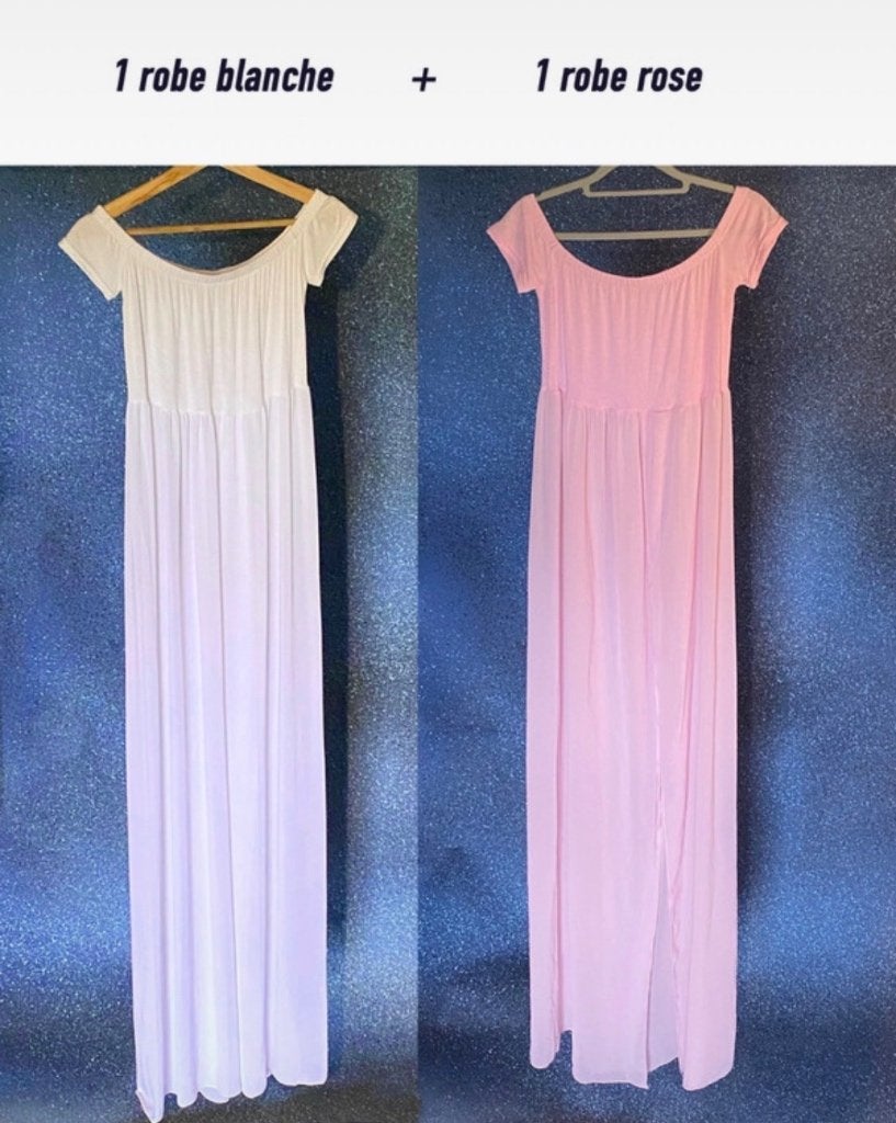 Robes maternité pour shooting/ photos grossesse, Kleding | Dames, Zwangerschapskleding, Zo goed als nieuw, Jurk, Maat 42/44 (L)