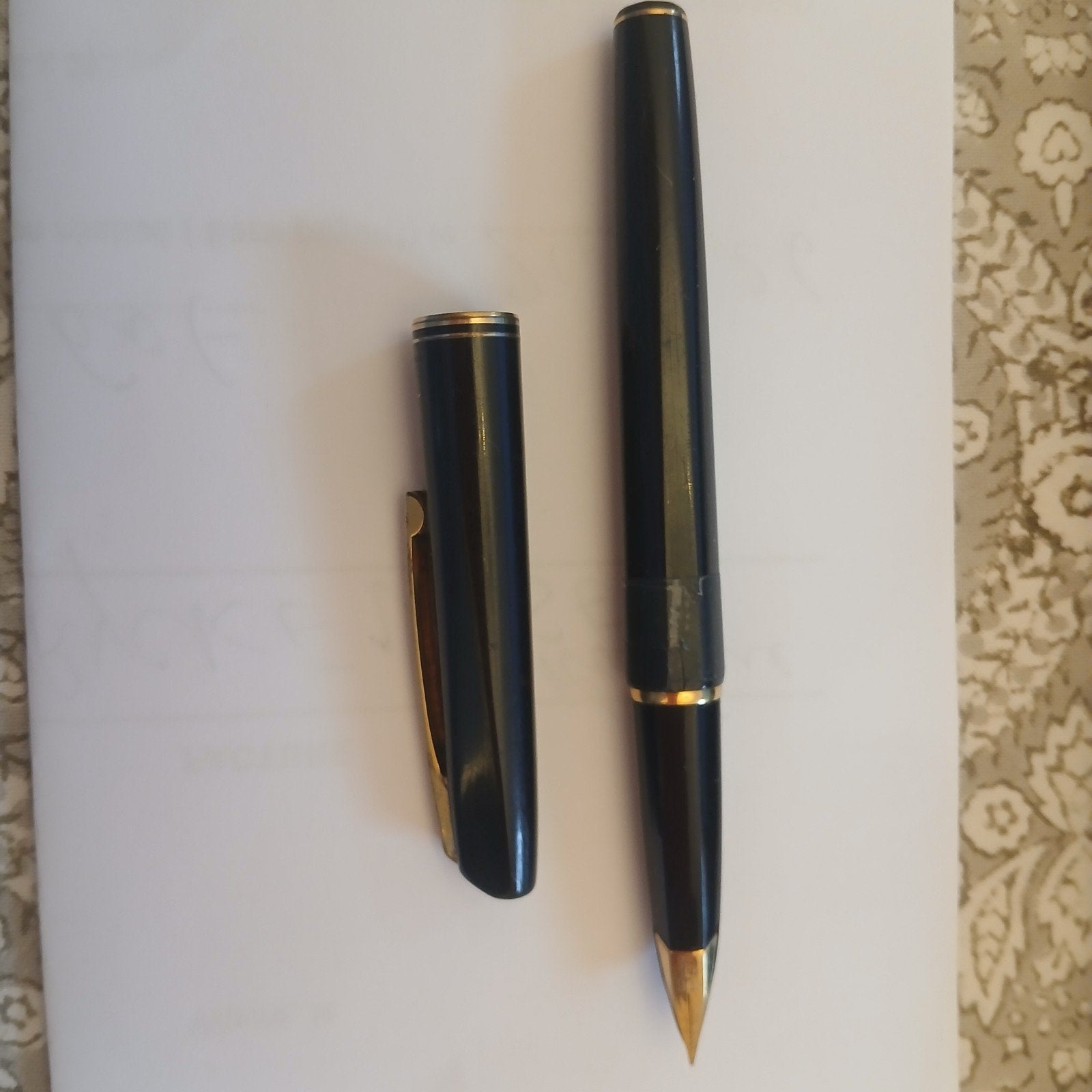 Waterman Pen Model Man 6 18-karaats gouden penpunt, Verzamelen, Ophalen of Verzenden, Vulpen, Waterman