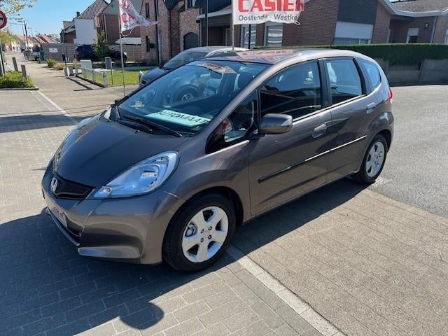 HONDA JAZZ 1.4i AUTOMAAT 19000km!!!!, Auto's, Euro 5, Monovolume, Zwart, Bedrijf