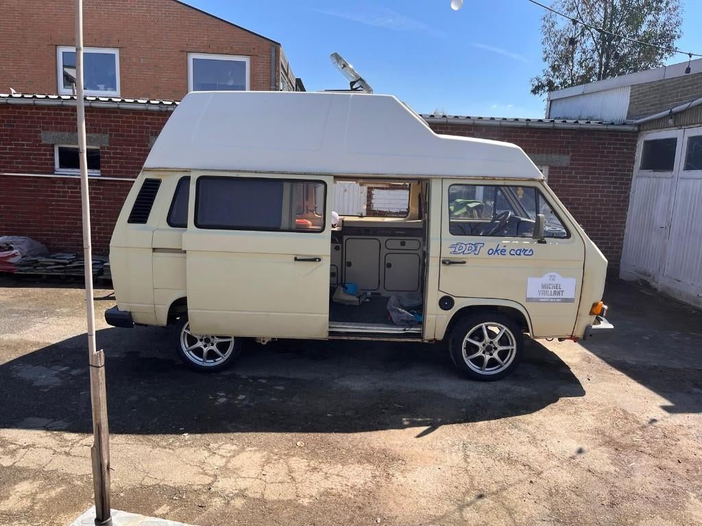 VW T3 Westfalia Club Joker 1.9WBX, 4 zetels, 4 cilinders, Beige, Bruin