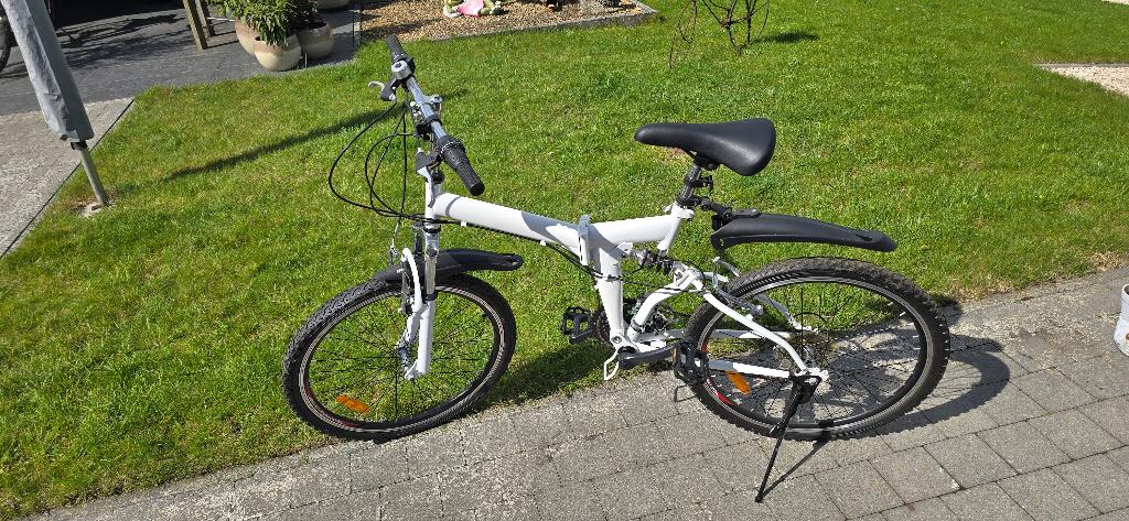2 Fietsen, Fietsen en Brommers, Ophalen, Zo goed als nieuw, Deels opvouwbaar, Dames