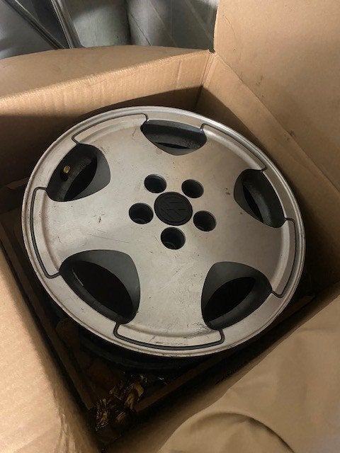 Set van 4 originele velgen., Auto-onderdelen, Banden en Velgen, Ophalen, 15 inch, Velg(en)