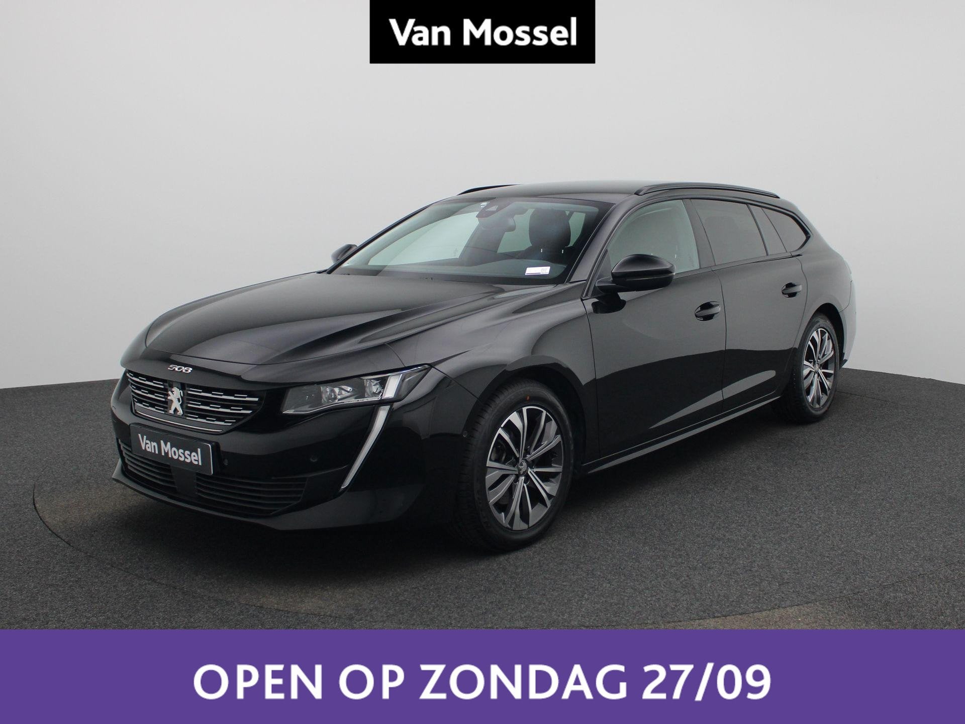 Peugeot 508 SW 1.5 BlueHDi 130 S&S EAT8 Allure Pack PARKEERC, Auto's, Stof, Gebruikt, 4 cilinders, 1505 kg