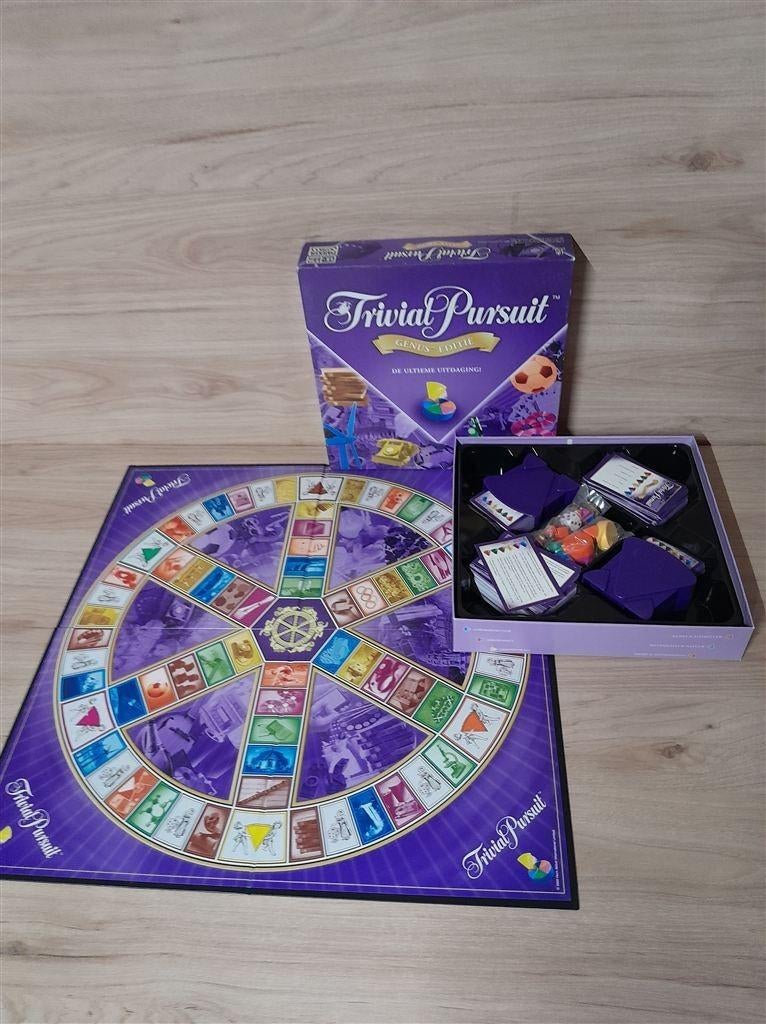 Trivial Pursuit Genus editie - de ultieme uitdaging - trivia, Envoi, Comme neuf
