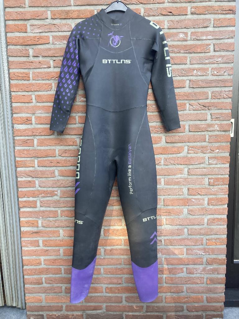 Triathlon wetsuit 'BTTLNS inferno', Watersport en Boten, Watersportkleding, Ophalen, Wetsuit, BTTLNS, Zo goed als nieuw