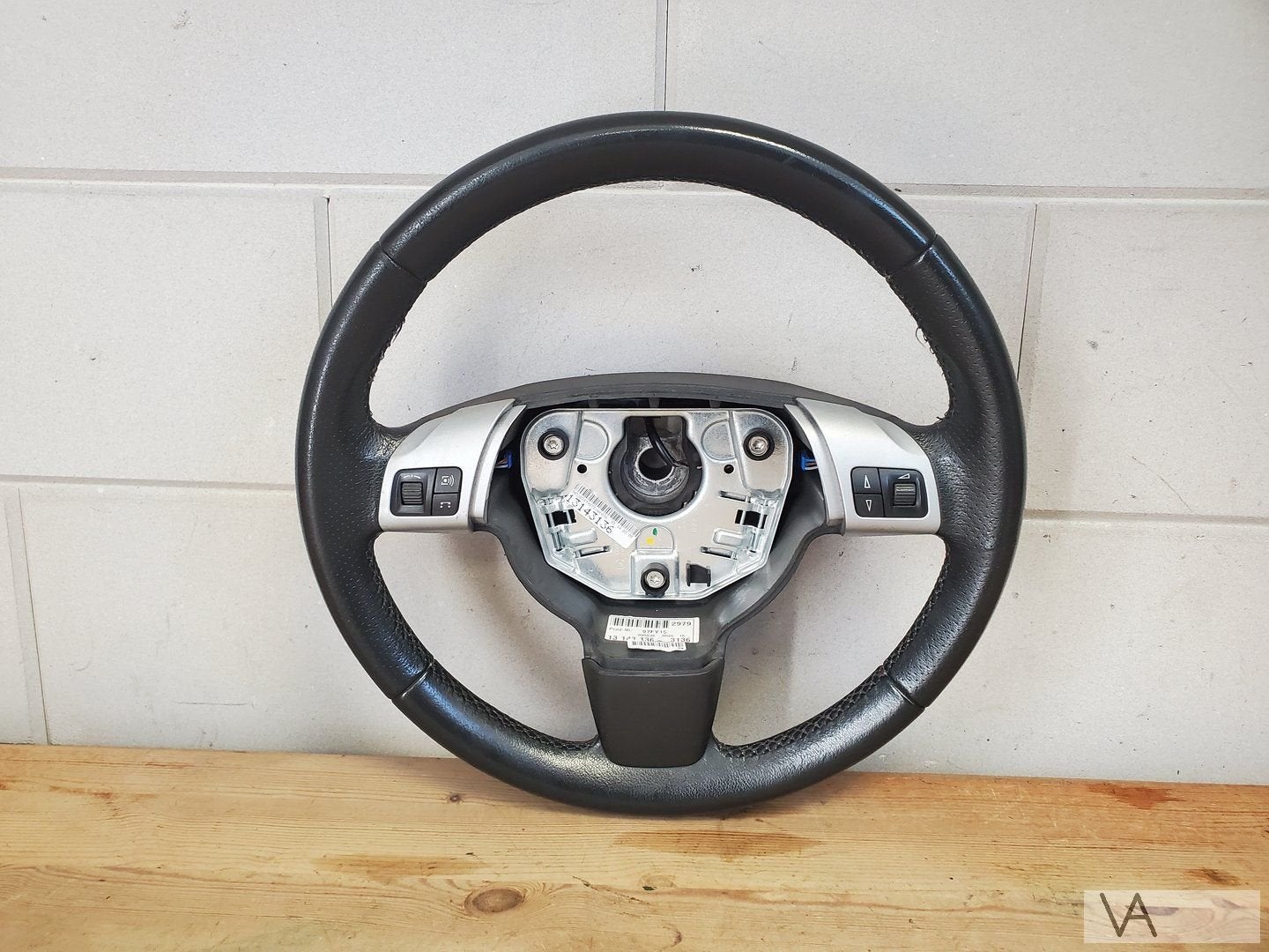 Opel Vectra C 2004 - 2009 stuur 3 spaak geperforeerd leer, Auto-onderdelen, Besturing, Gebruikt, -, -, Opel