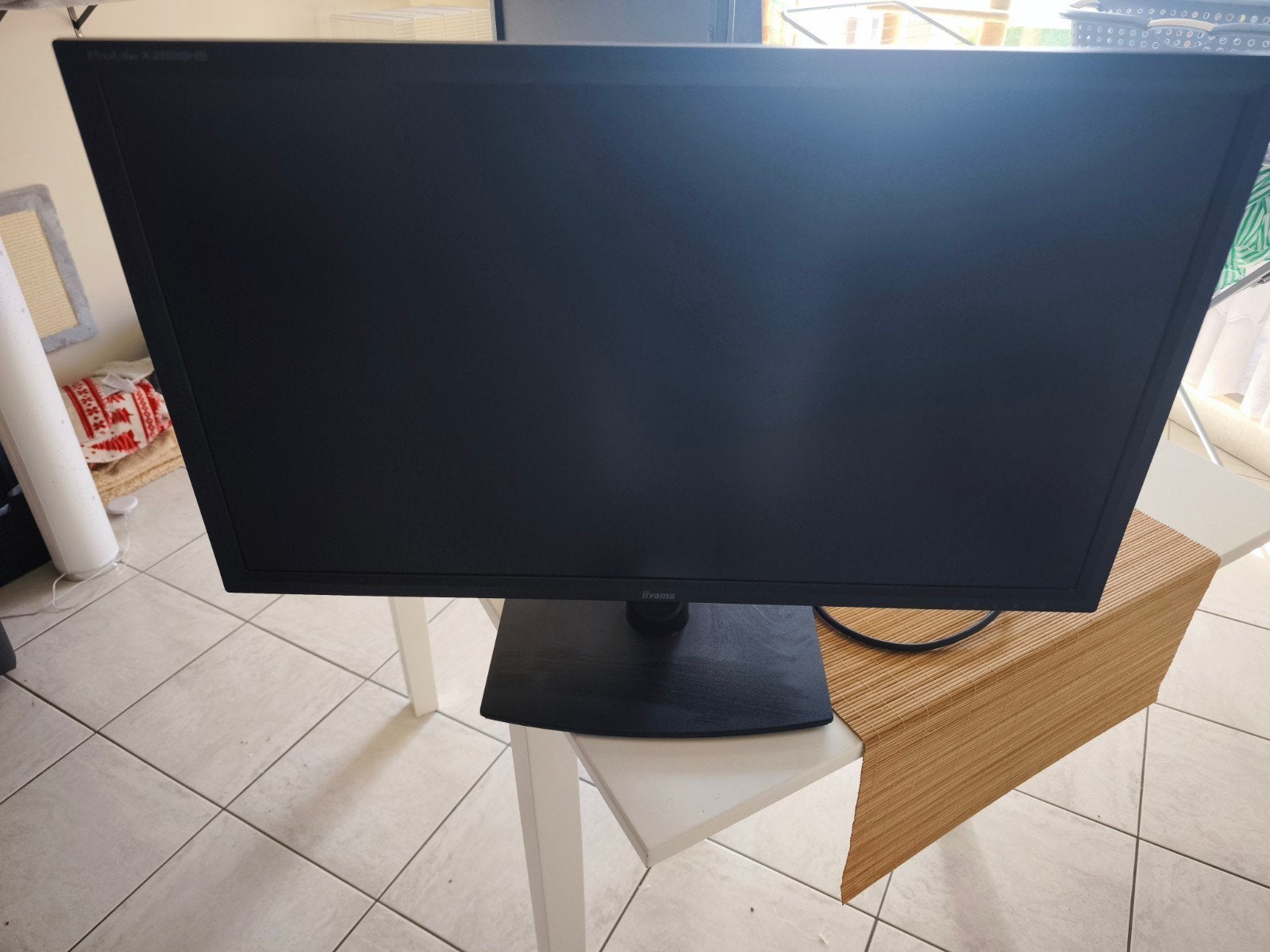 27 inch monitor, Ophalen