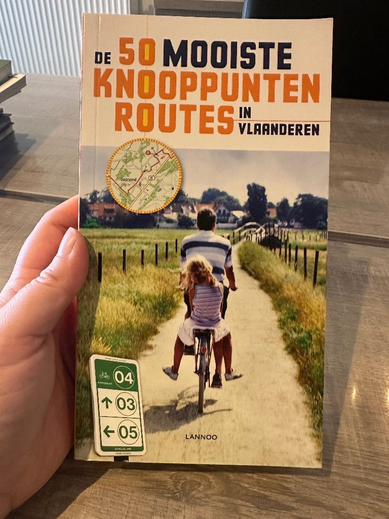 De 50 mooiste knooppunten routes in Vlaanderen, Boeken, Ophalen, Zo goed als nieuw