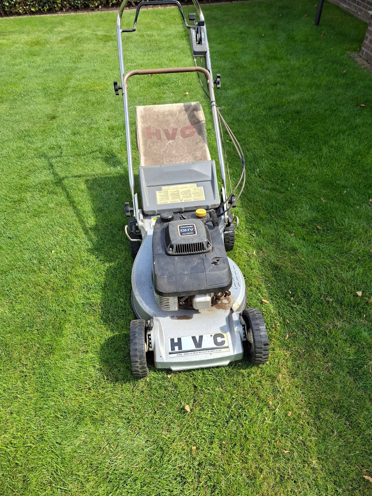 HVC grasmaaier met kawasaki motor, Enlèvement