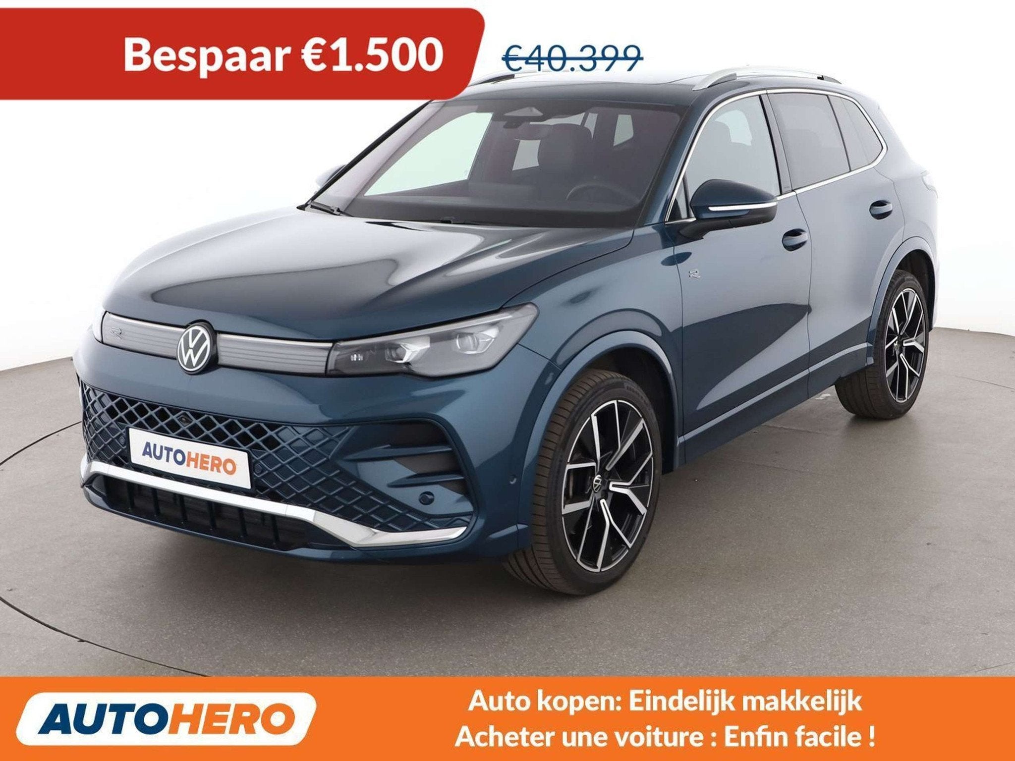Volkswagen Tiguan 2.0 TDI R-Line 4Motion (automatique), Autos, Cuir, Achat, Euro 6, 1968 cm³