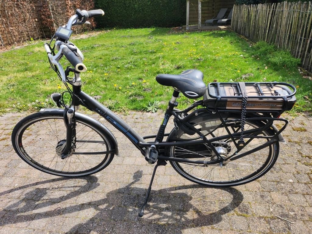 Omgebouwde elektrische fiets, Ophalen