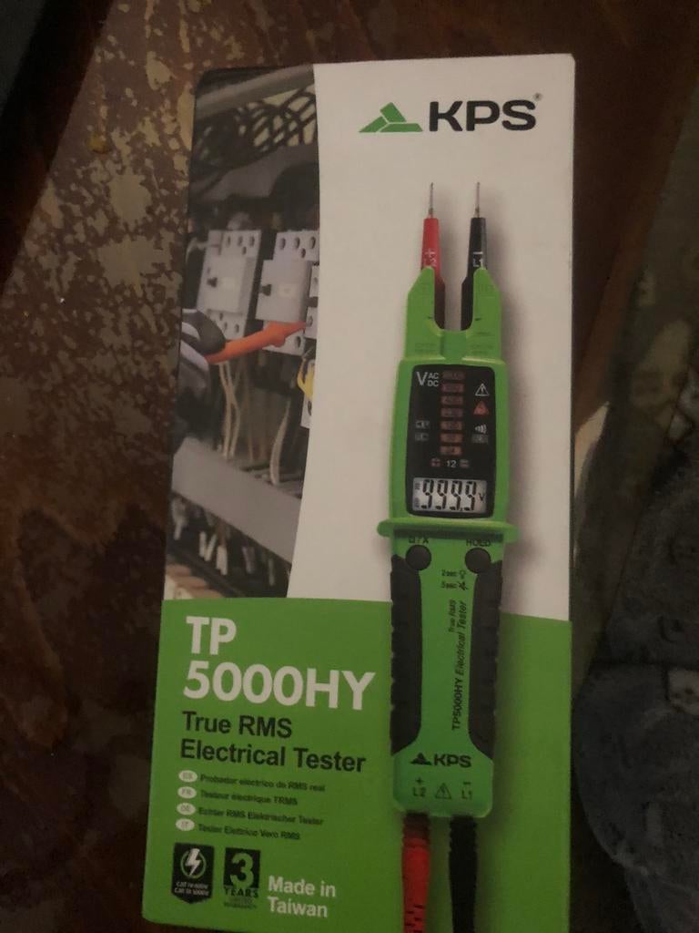 Testeur electrique KPS TP5000, Bricolage & Construction, Instruments de mesure, Enlèvement, Neuf