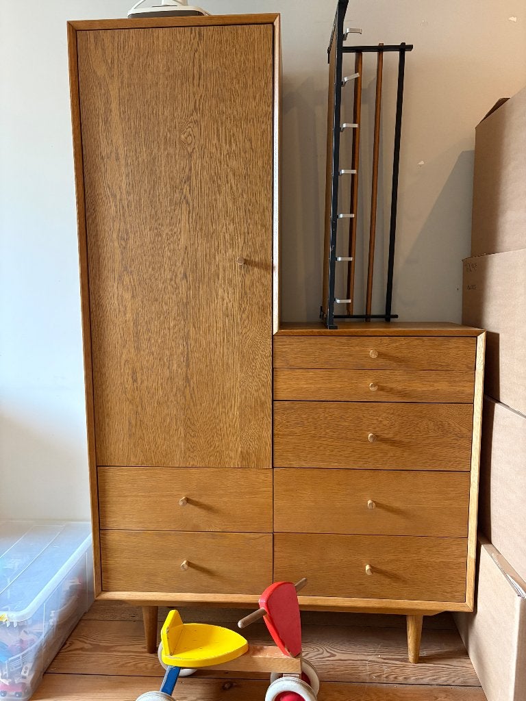 Kinderkast Vintage, Kinderen en Baby's, Kinderkamer | Commodes en Kasten, Ophalen, 105 cm of meer, Minder dan 50 cm, Commode