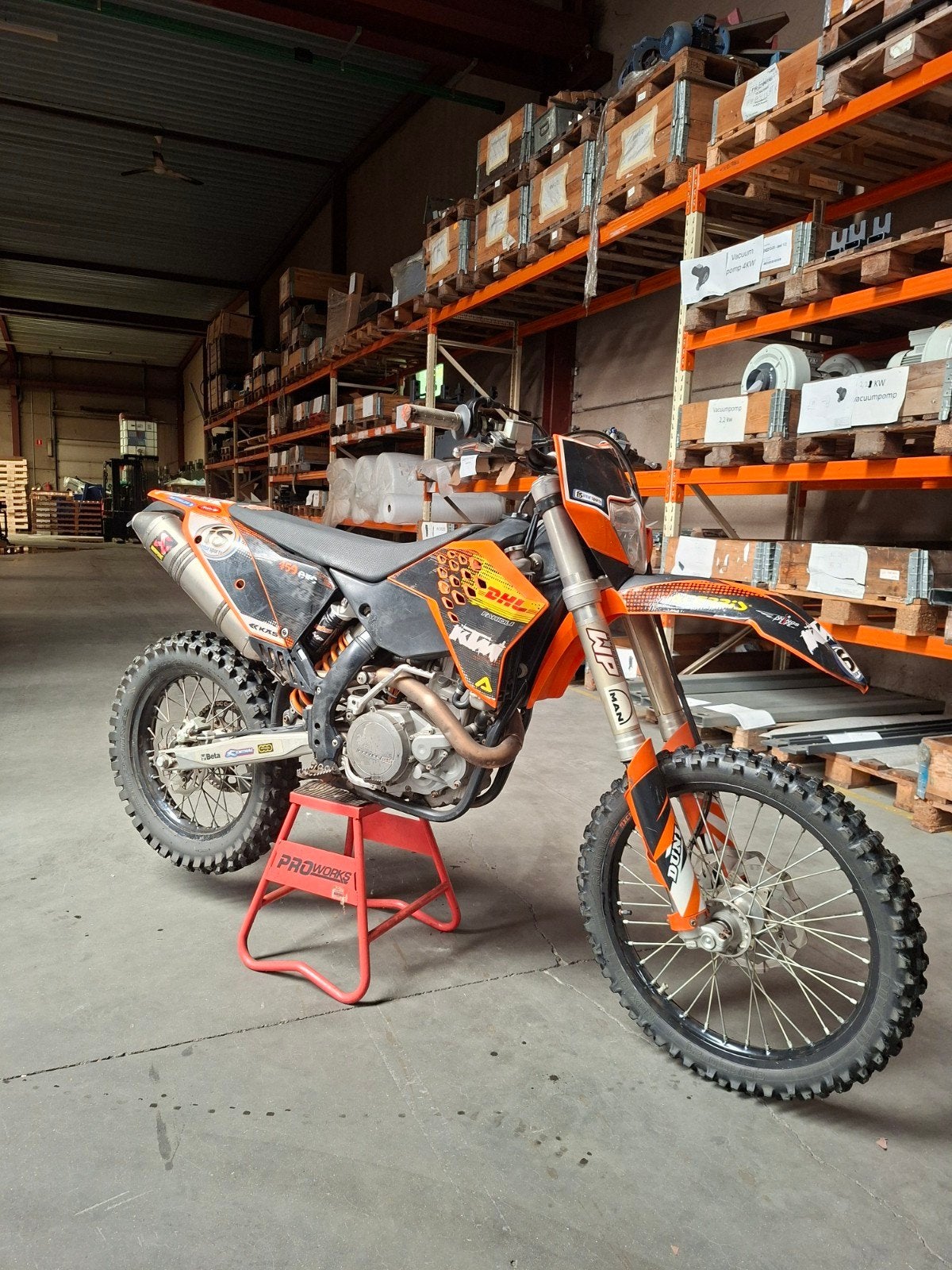 KTM Exc-r 450 Enduro motor, Motoren, 450 cc, Particulier, Enduro