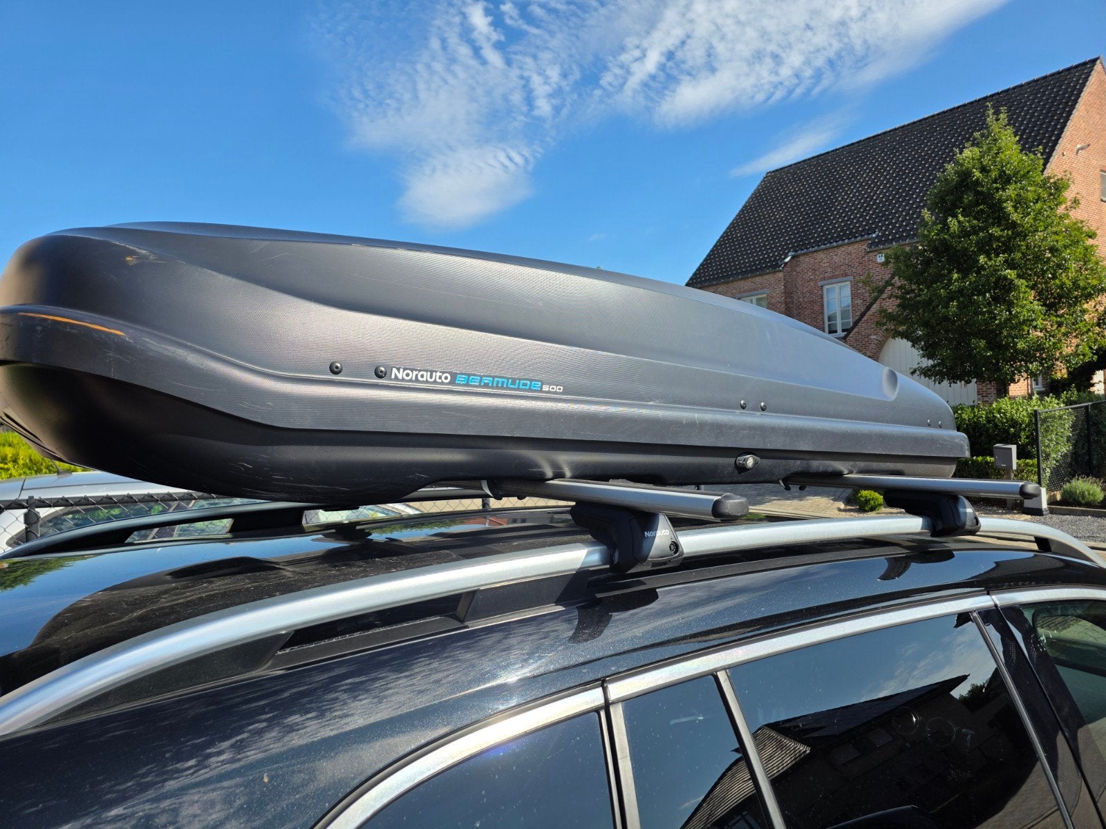 Dakkoffer Norauto Bermude 500 liter, Auto diversen, Dakkoffers, Ophalen