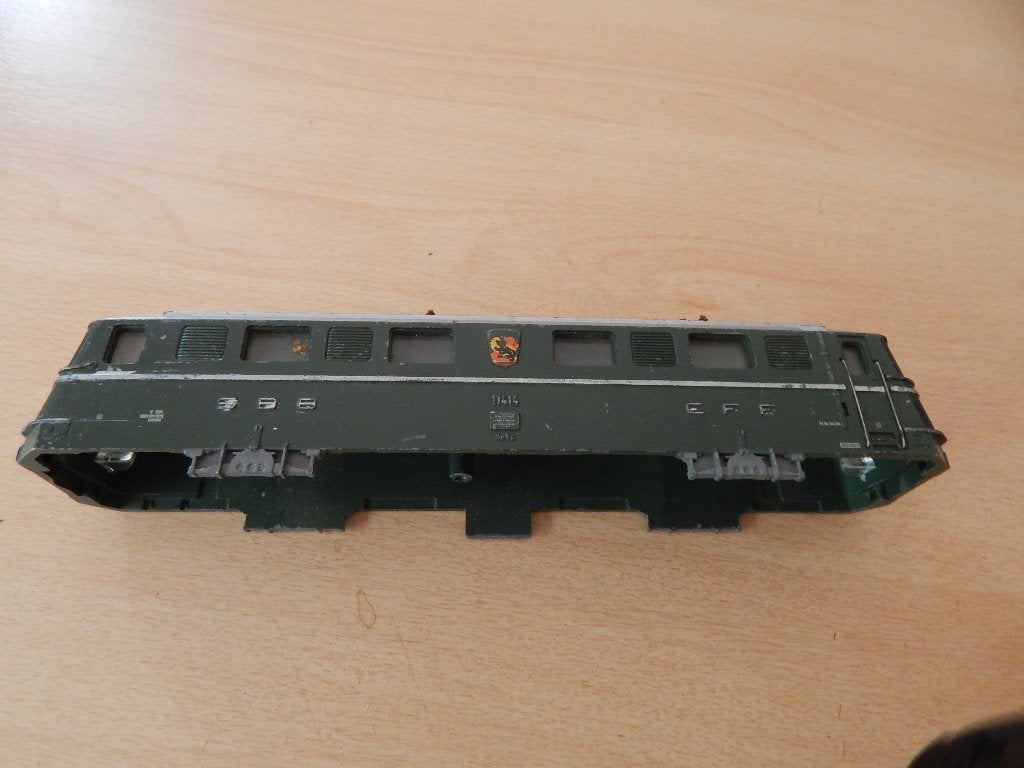 Casquette nue Märklin Ae6/6 SBB verte 217170, Enlèvement ou Envoi, Courant alternatif, Utilisé, Locomotive
