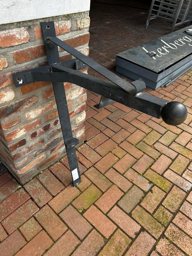 Houder klein uithangbord, Tuin en Terras, Tuinwanddecoratie, Ophalen, Gebruikt