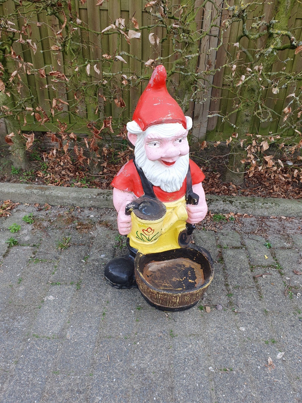 2x mooie grote tuinkabouters in goede staat, Ophalen
