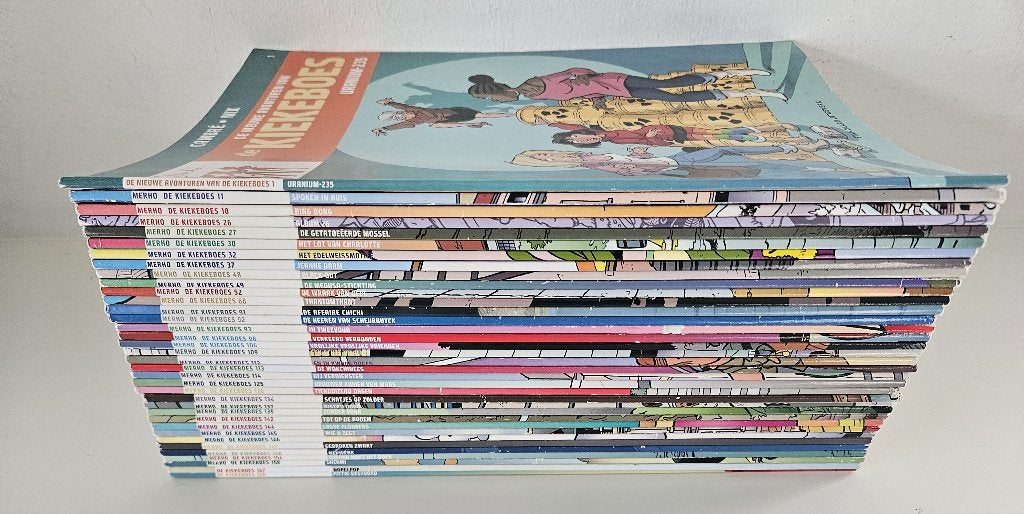 strips De Kiekeboes, Enlèvement ou Envoi