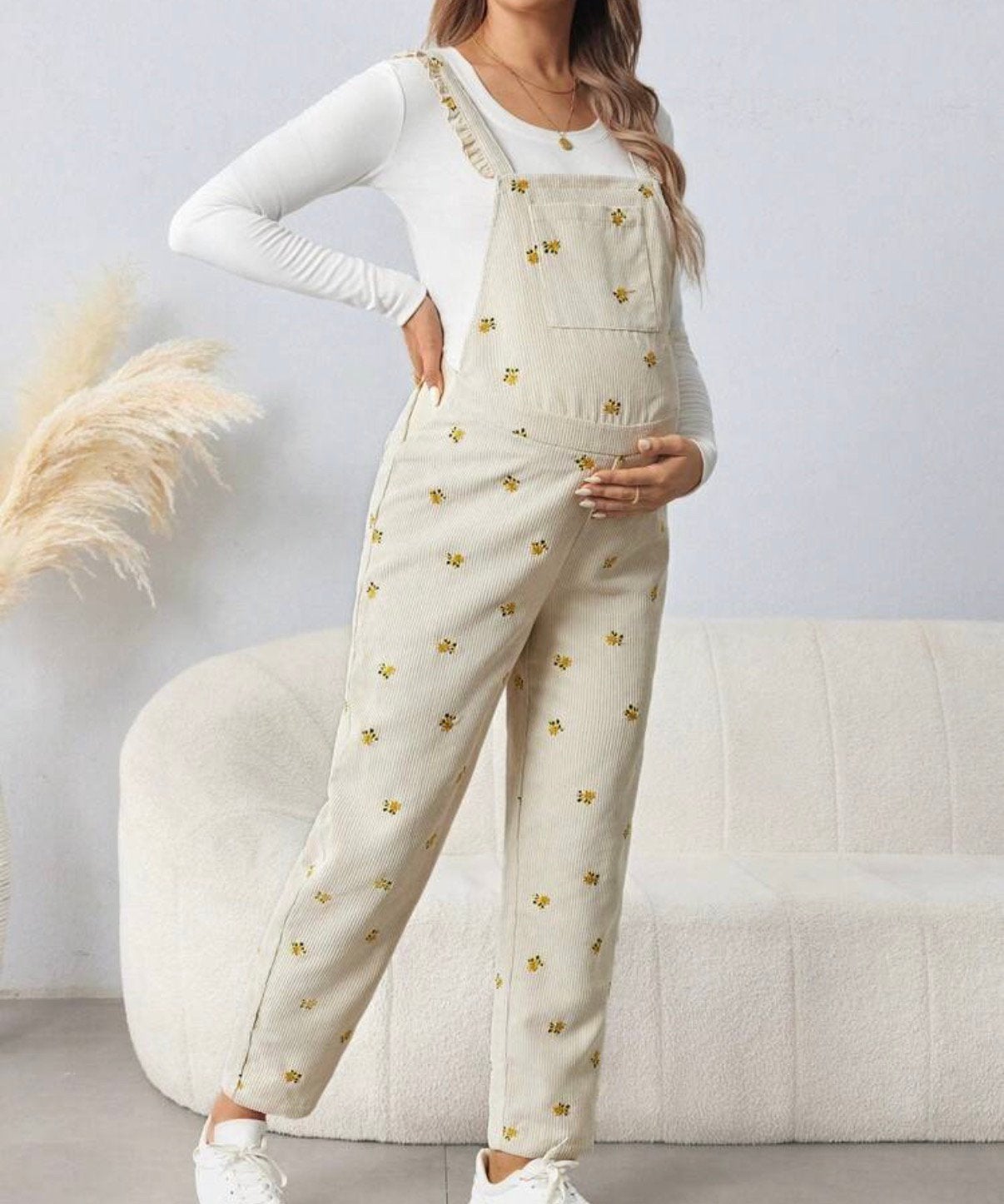 Jumpsuit (zwangerschap), Kleding | Dames, Homewear, Ophalen of Verzenden, Nieuw, Maat 42/44 (L), Beige