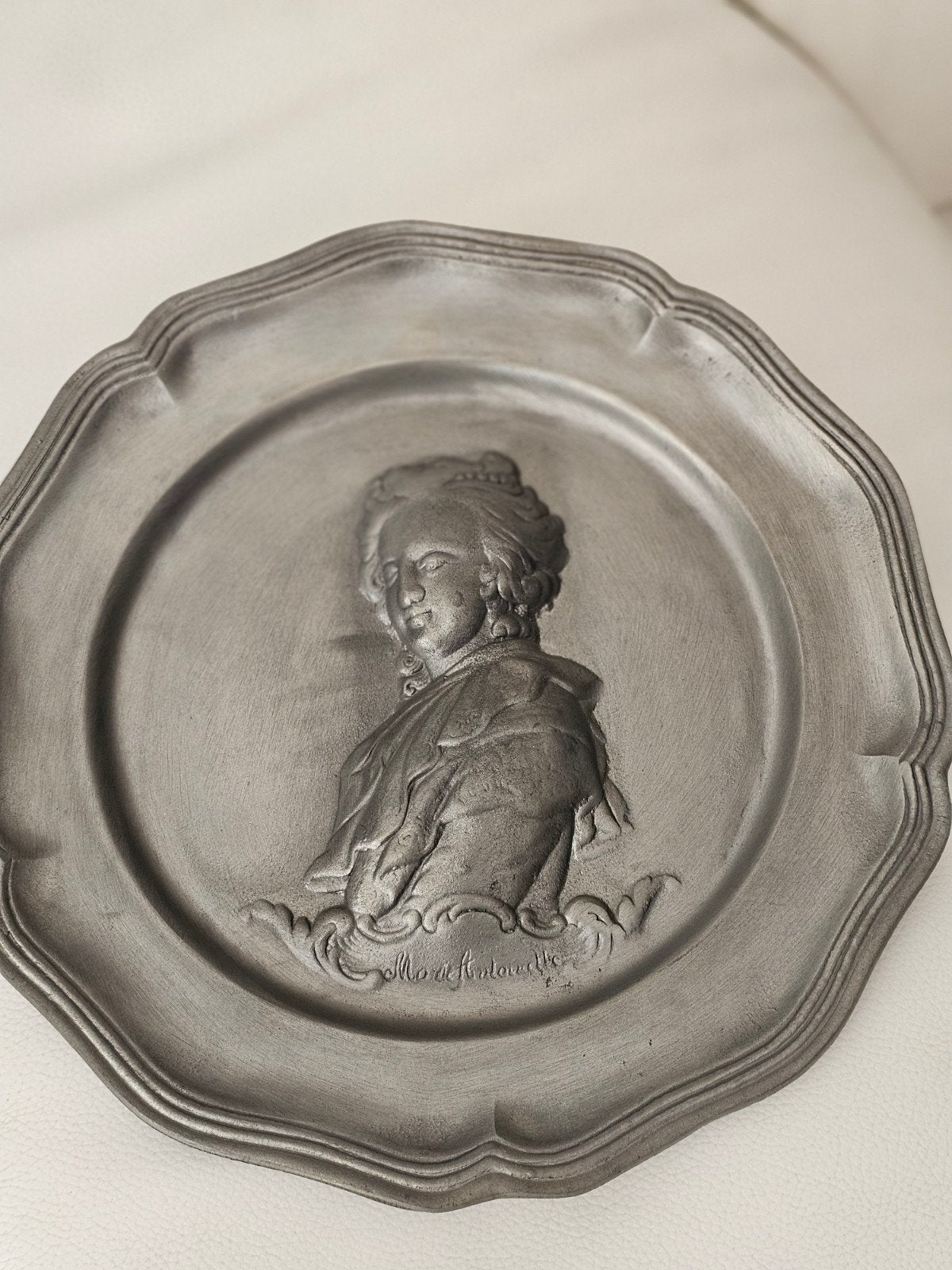 Tin schaal, Antiek en Kunst, Antiek | Tin, Ophalen