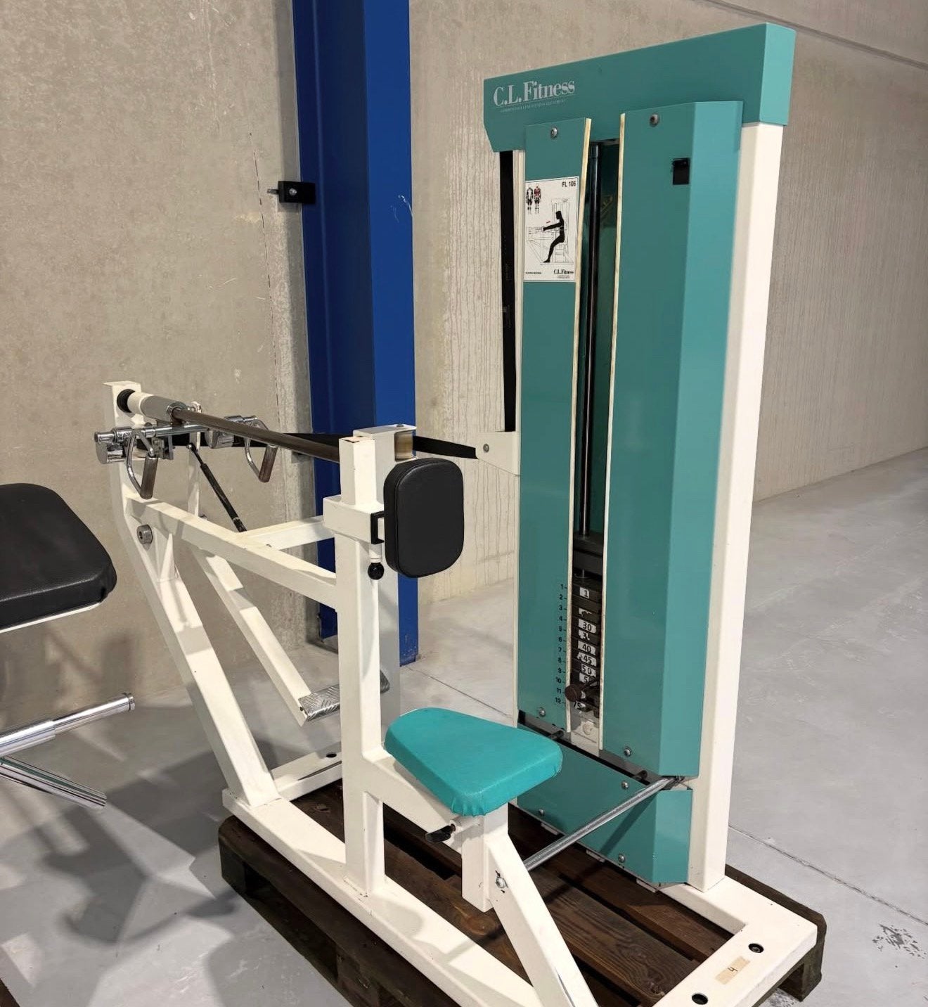 Seated Back Row Machine, Enlèvement ou Envoi, Utilisé