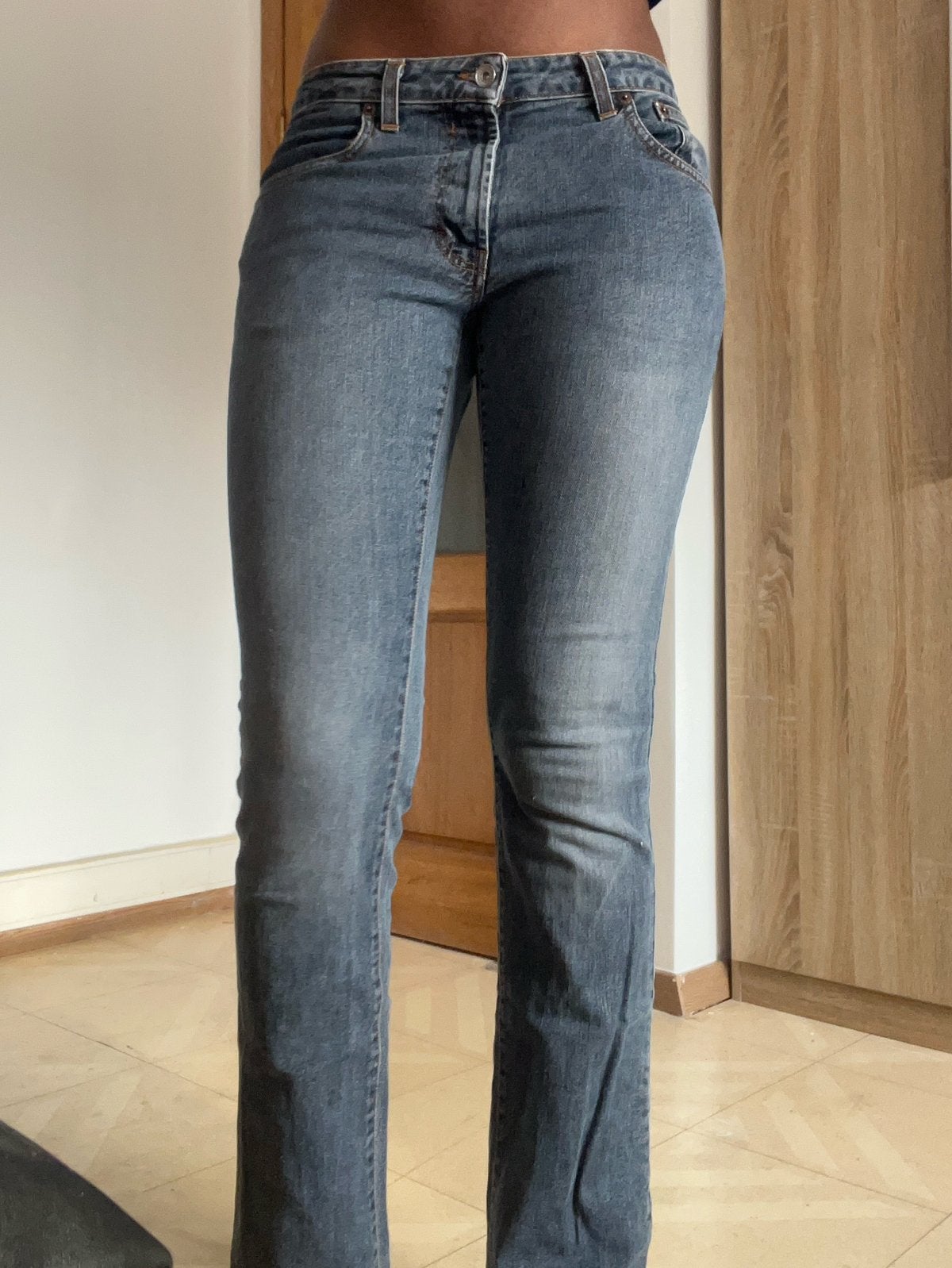 DKNY Jeans Blauw, Kleding | Dames, Verzenden, Zo goed als nieuw, Blauw, W30 - W32 (confectie 38/40)