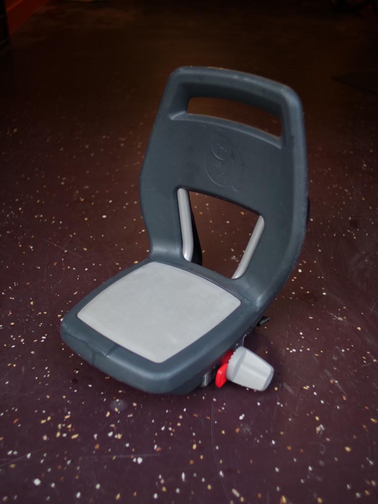 Qibbel fietsstoeltje tot 35kg, Ophalen, Achterzitje, 9 t/m 36 kg, Gebruikt