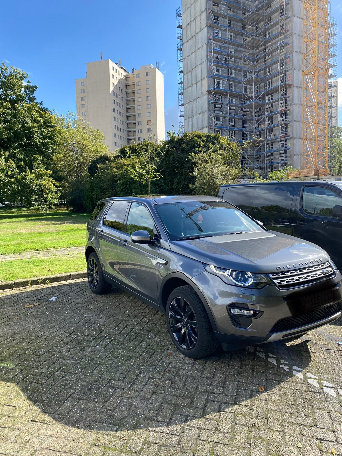 Land Rover Discovery Sport 2.0D 2015 180km, Autos, Cuir, Argent ou Gris, Achat, Euro 6