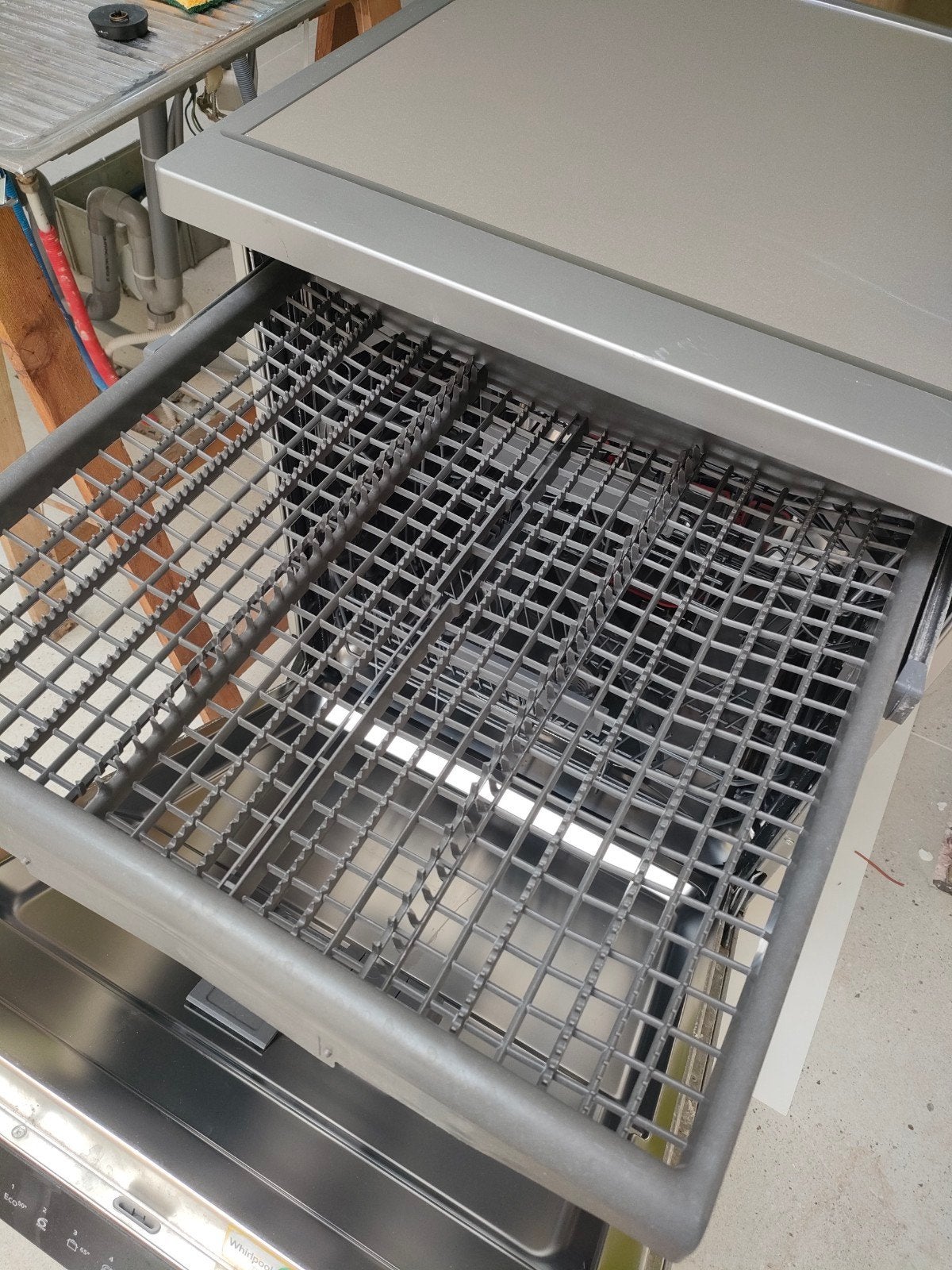vaatwas Whirlpool, Enlèvement