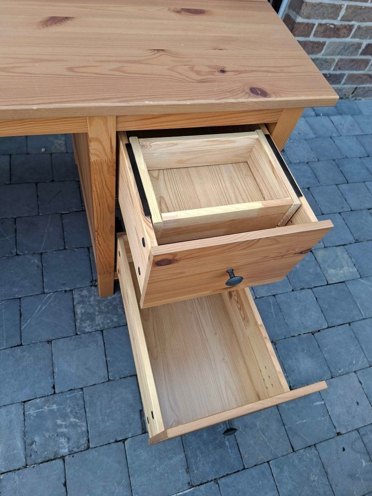 Bureau, Huis en Inrichting, Bureaus, Ophalen, 64 cm, 155 cm, Hout