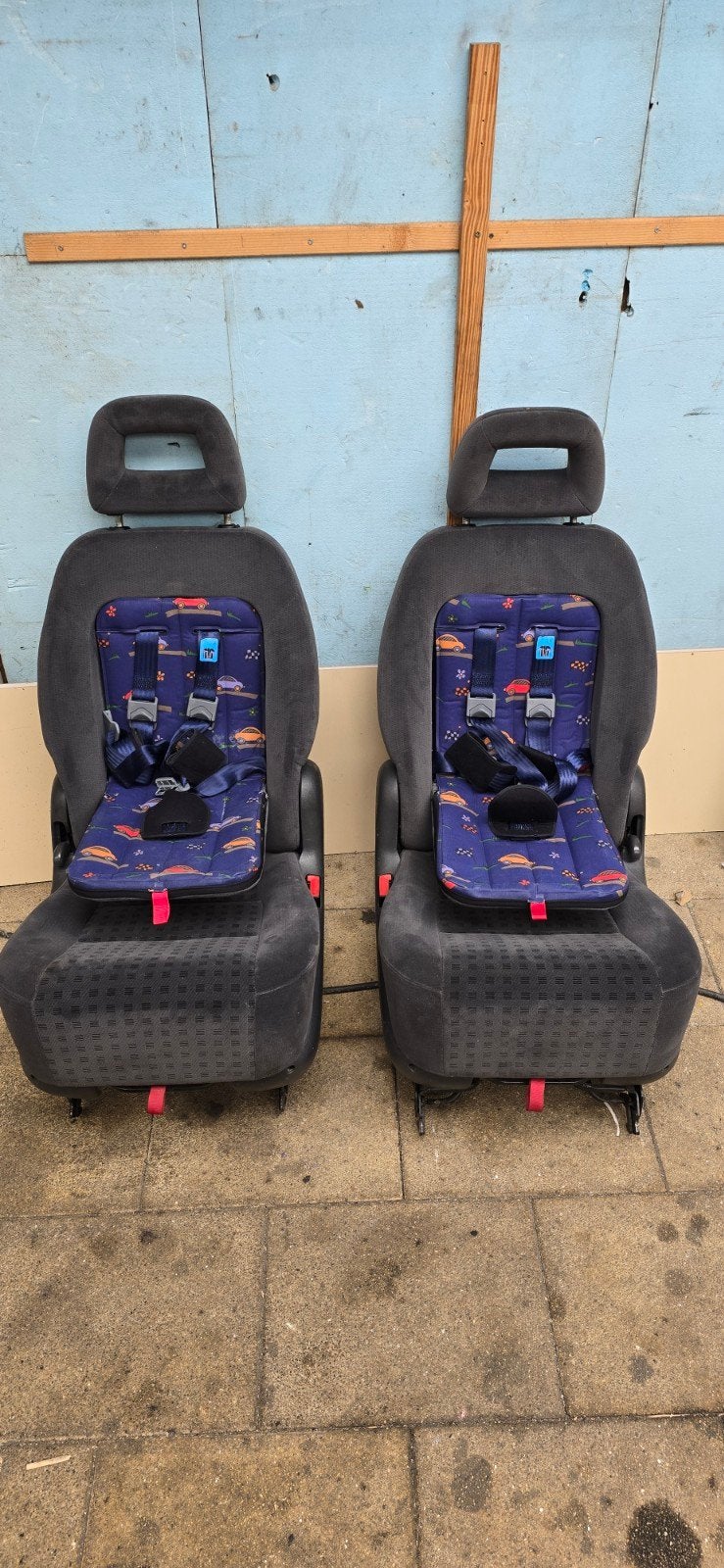 Volkswagen Seat Galaxy zetels met kinderstoel, Ophalen, Gebruikt, Ford