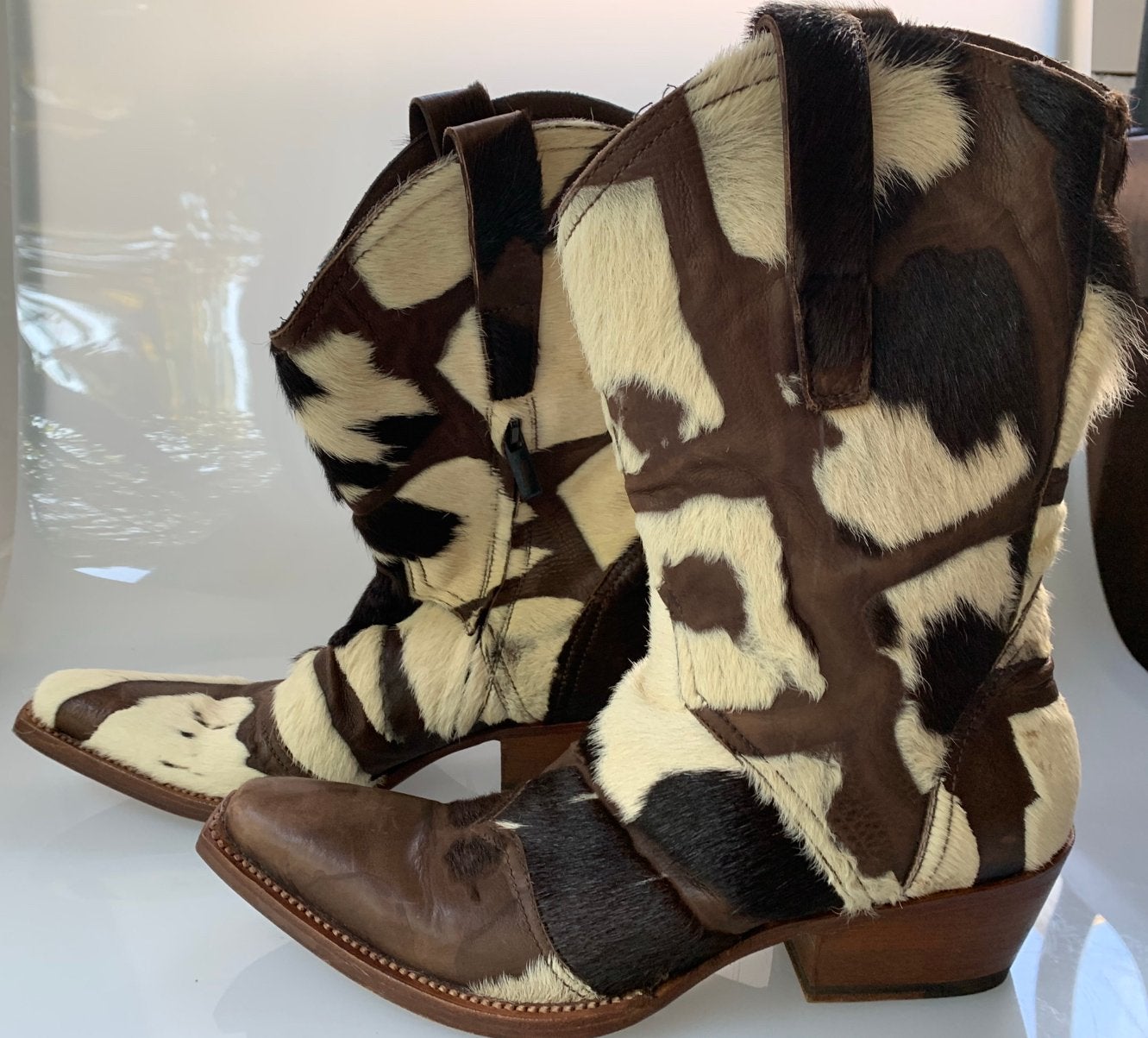 Western Boots GIANNI BARBATO, Kleding | Dames, Schoenen, Overige kleuren, Lage of Enkellaarzen, Ophalen of Verzenden, Gedragen