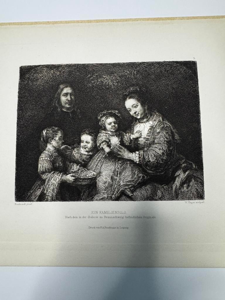 Antieke gravure 19e eeuw ets, Antiek en Kunst, Kunst | Etsen en Gravures, Ophalen