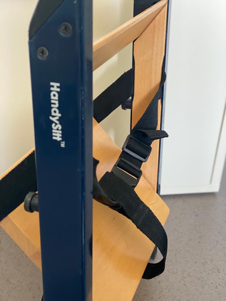 Handysit baby/peuter, Kinderen en Baby's, Ophalen, Gebruikt, Hangstoel, Gordel(s)