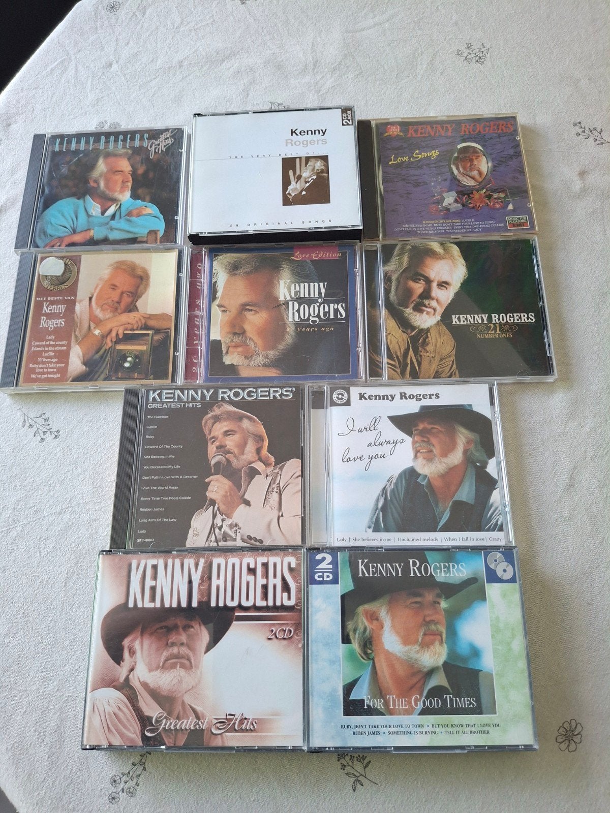 CD Kenny Rogers 1 euro par CD, CD & DVD, Enlèvement ou Envoi