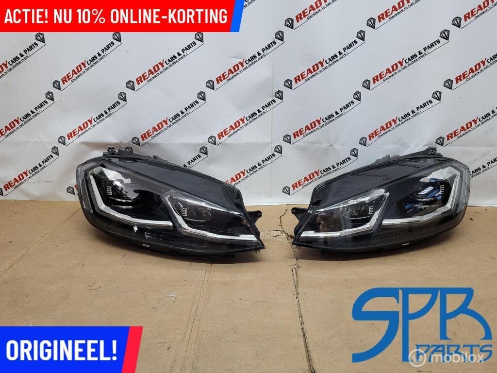 Koplamp SET LED Golf 7 VII 7.5 FACELIFT UK KOPLAMPEN NIEUW️, Autos : Pièces & Accessoires, Éclairage, Volkswagen, Neuf, Enlèvement ou Envoi
