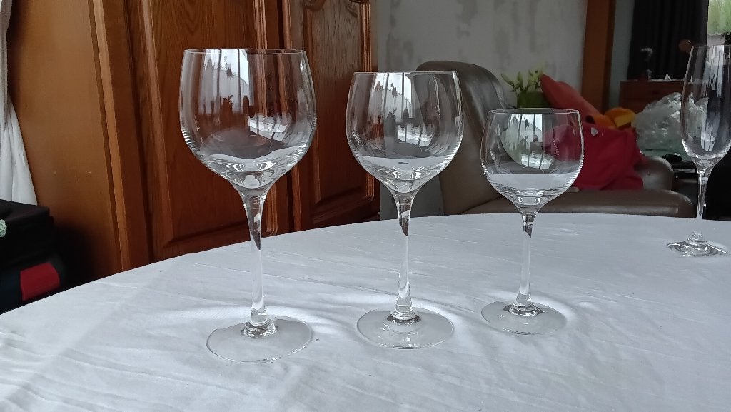 Darlington Crystal Engelse wijnglazen (8 personen), Antiek en Kunst, Ophalen