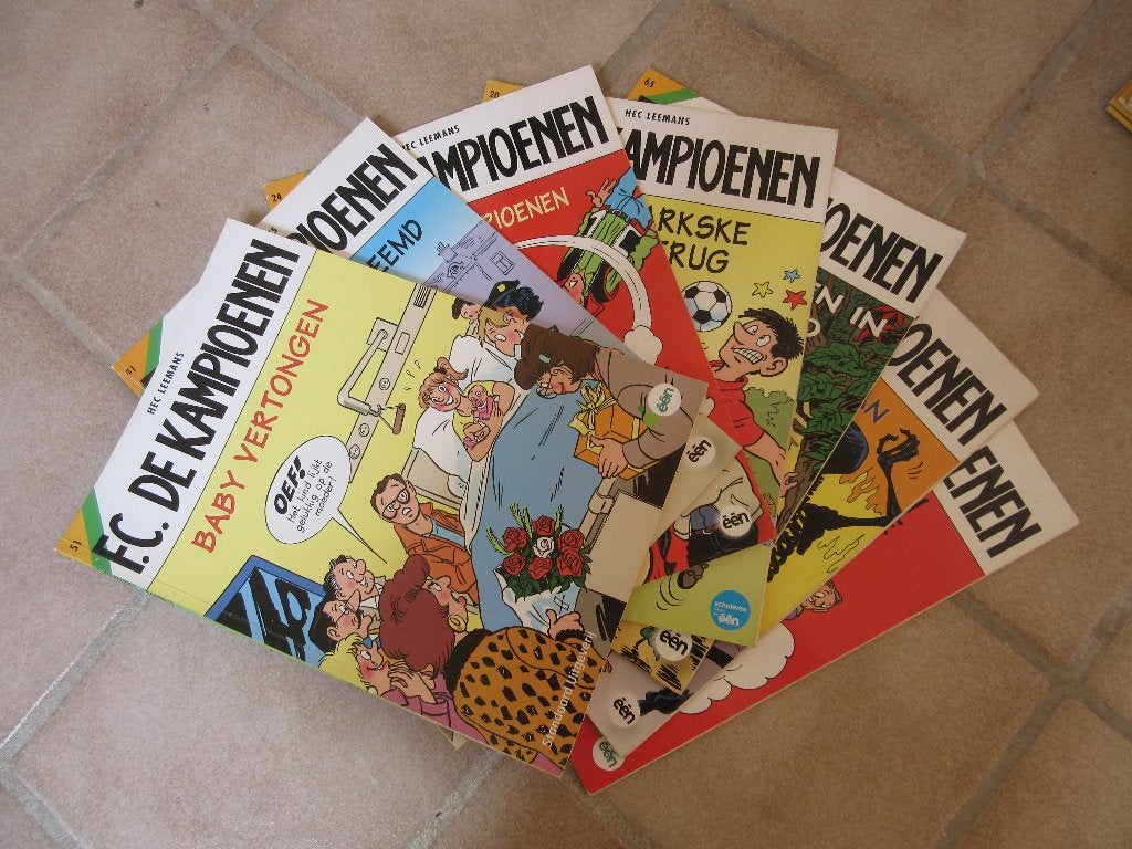 36 Strips FC De Kampioenen, Ophalen, Gelezen