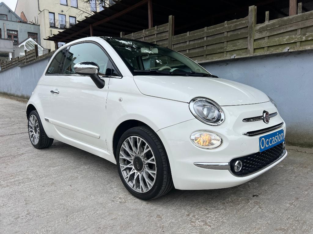 Fiat 500 1.2i Lounge ( Navig Appel CarPlay clim pdc), Autos, 1242 cm³, Achat, Euro 6, Entreprise