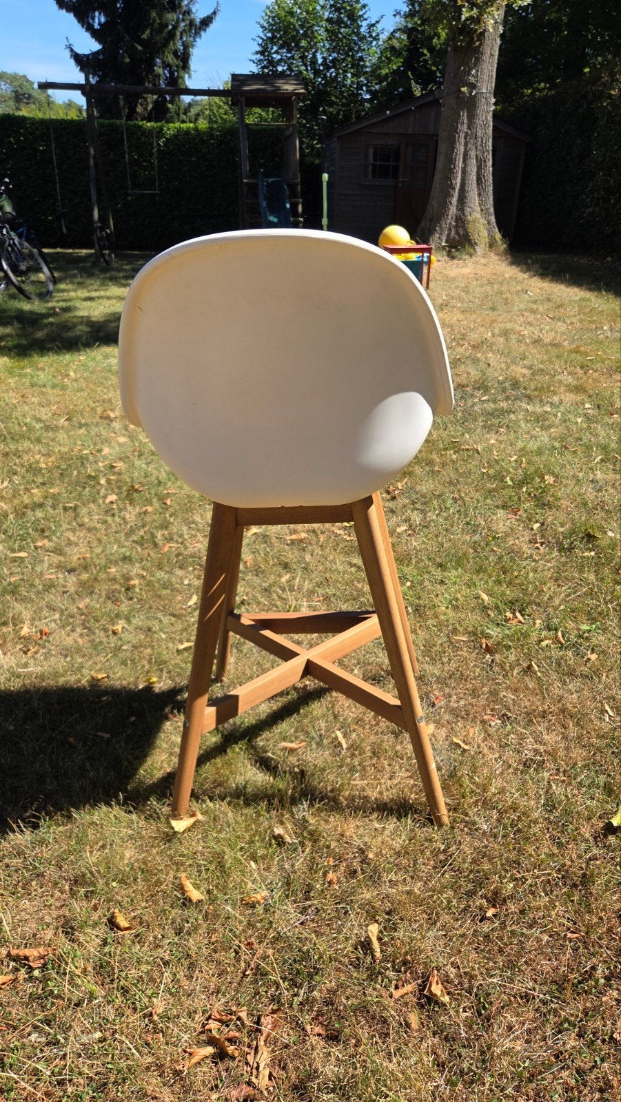 IKEA Fanbyn kinderstoel, Huis en Inrichting, Ophalen, Gebruikt, Met voetsteun, 60 tot 90 cm