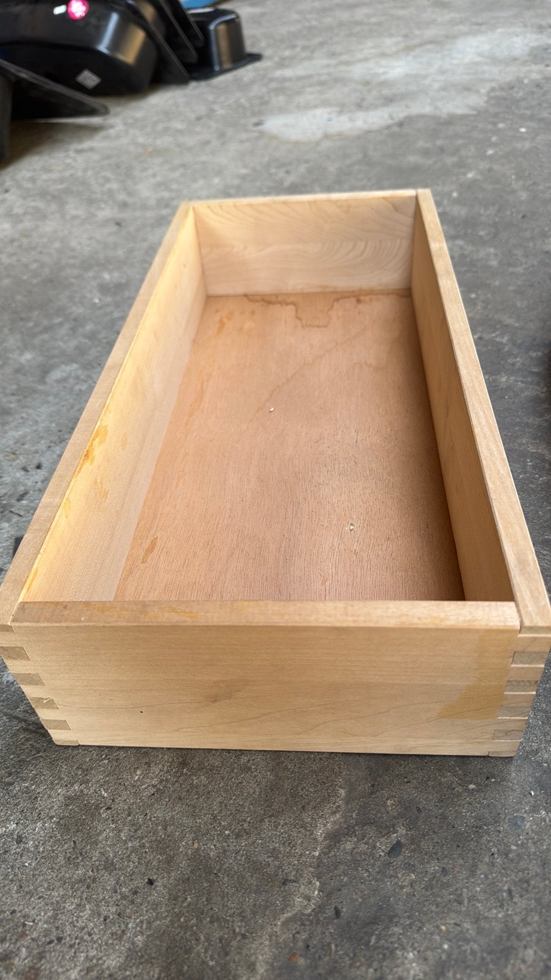 Houten bakje, Doe-het-zelf en Bouw, Kratten en Dozen, Ophalen, Minder dan 50 cm, Zo goed als nieuw, Minder dan 40 cm