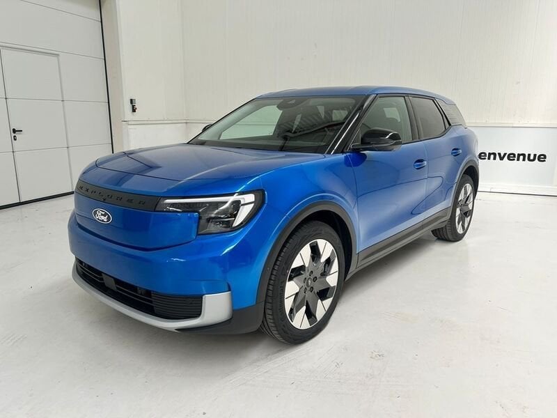 Ford Explorer * New Explorer Ev - Premium - 79Kwh - 340pk *, Autos, Ford, Cuir, Achat, Entreprise, Noir