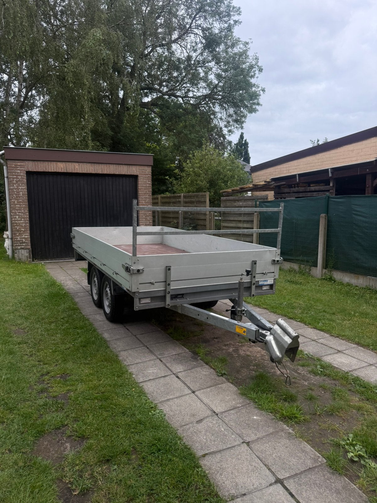 Aanhangwagen 2021 750kg ongeremd met COC Attest, Enlèvement, Comme neuf