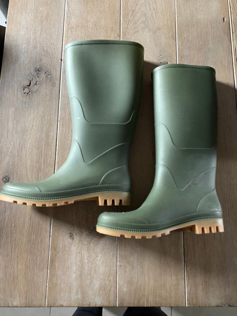 groene laarzen maat 38, Enlèvement ou Envoi, Bottes
